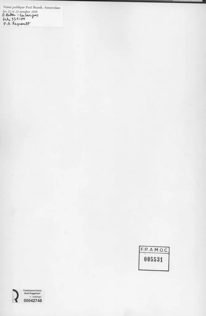 Anonimo , Redon, Odilon , retro