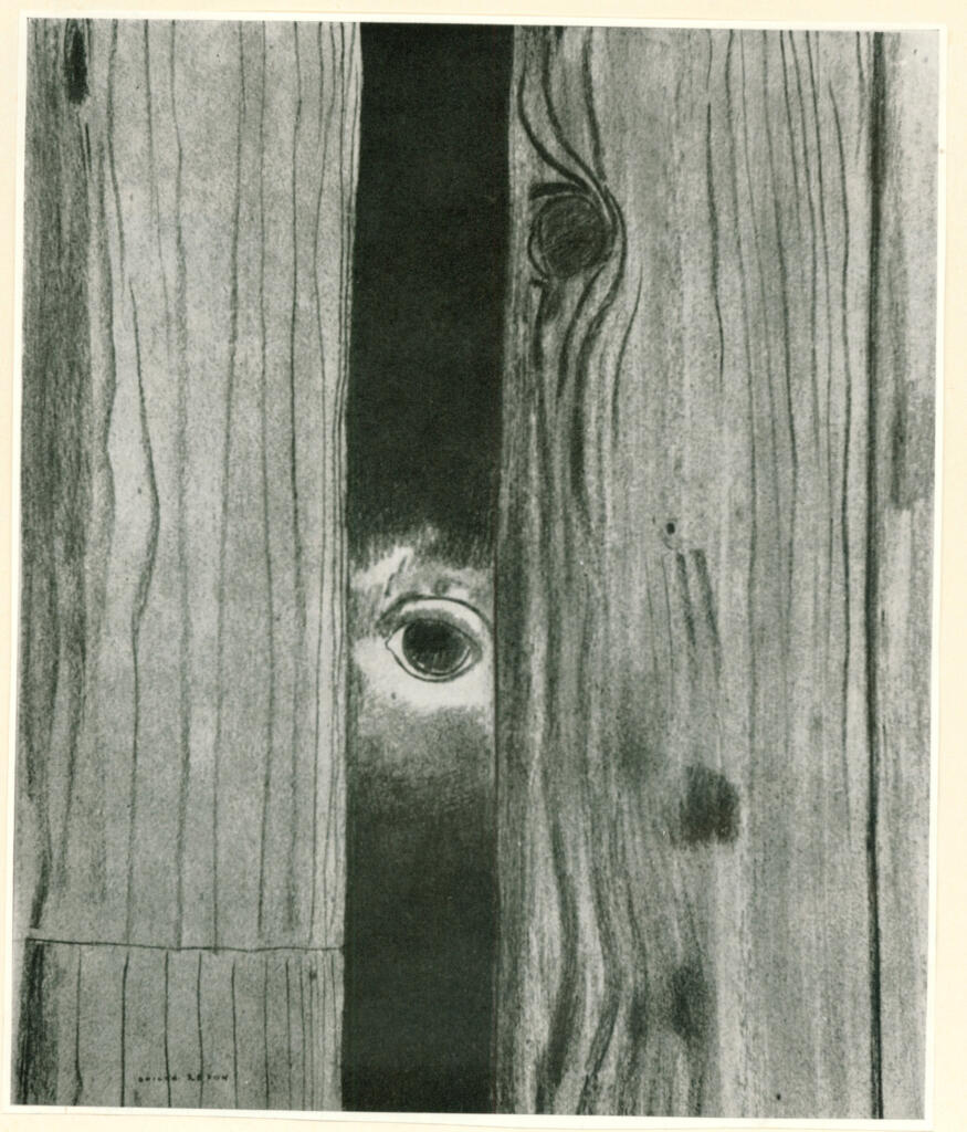 Anonimo , Redon, Odilon - sec. XIX - The Eye , fronte