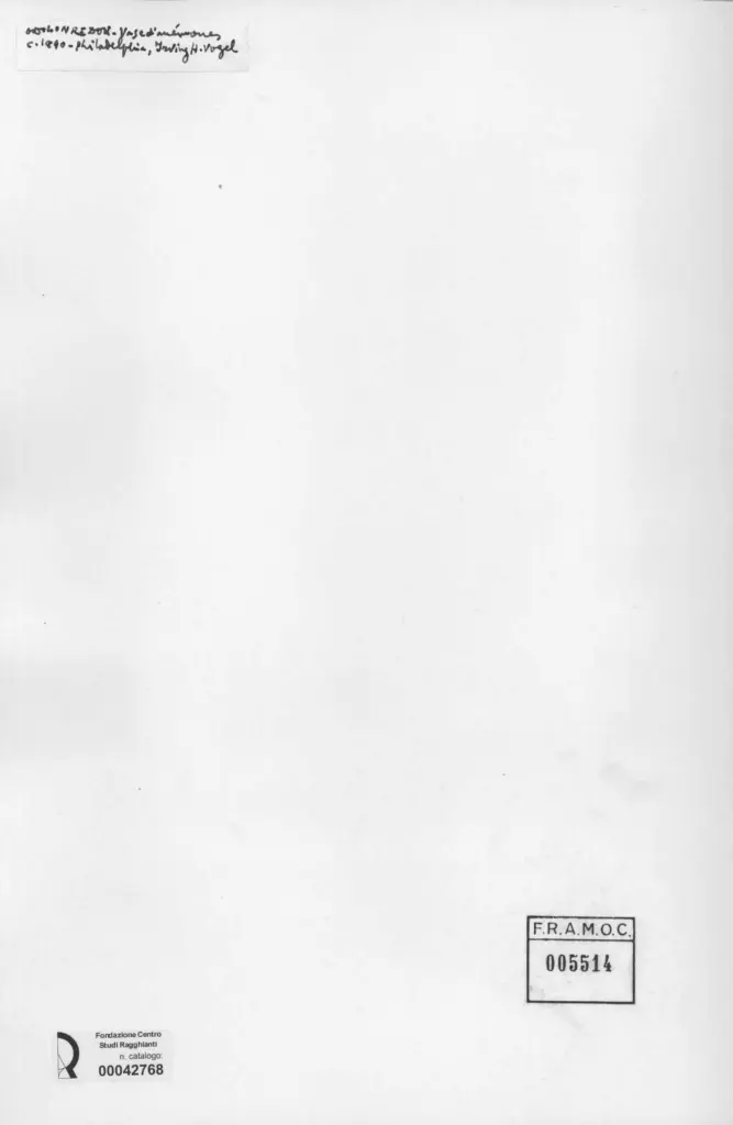 Anonimo , Redon, Odilon - sec. XIX - Vaso con fiori , retro