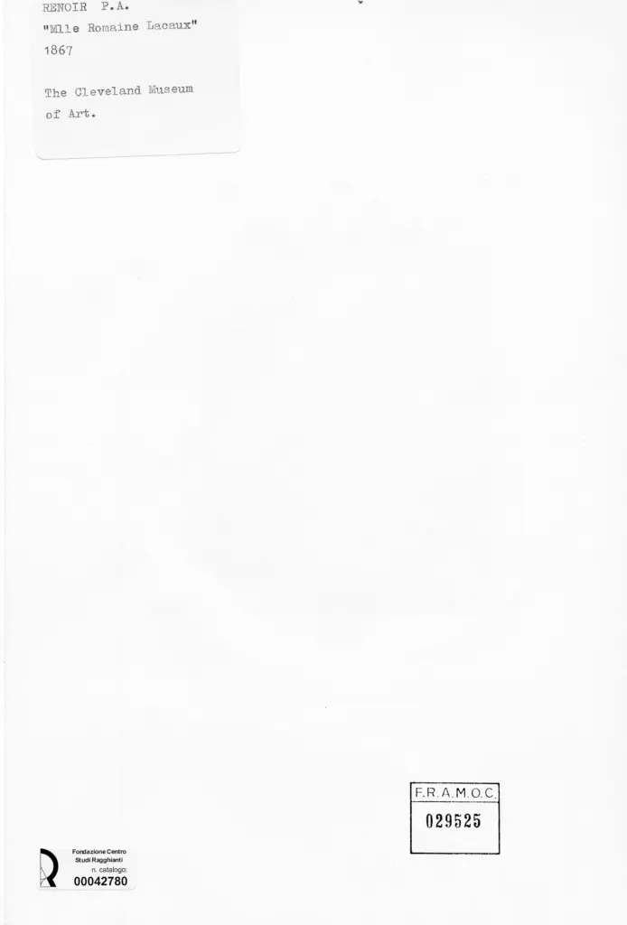 Anonimo , Renoir, Pierre Auguste - sec. XIX , retro