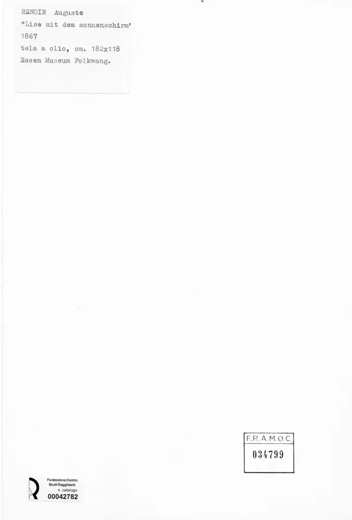 Anonimo , Renoir, Pierre Auguste - sec. XIX , retro