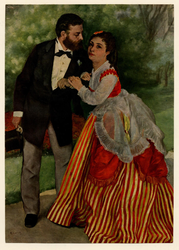 Anonimo , Renoir, Pierre Auguste - sec. XIX - I coniugi Sisley , fronte