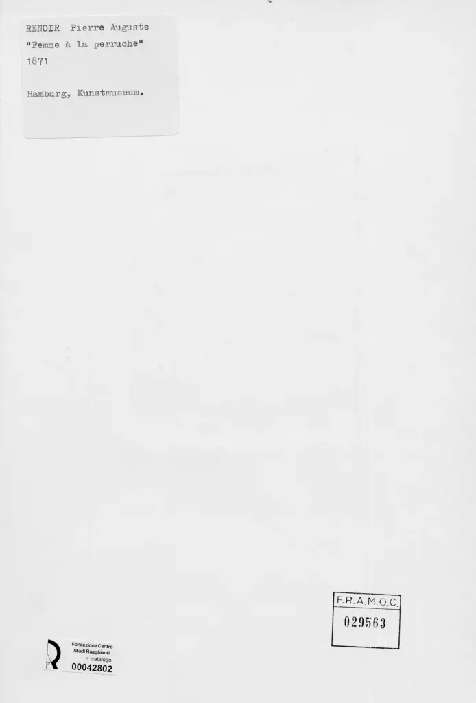 Anonimo , Renoir, Pierre Auguste sec. XIX , retro