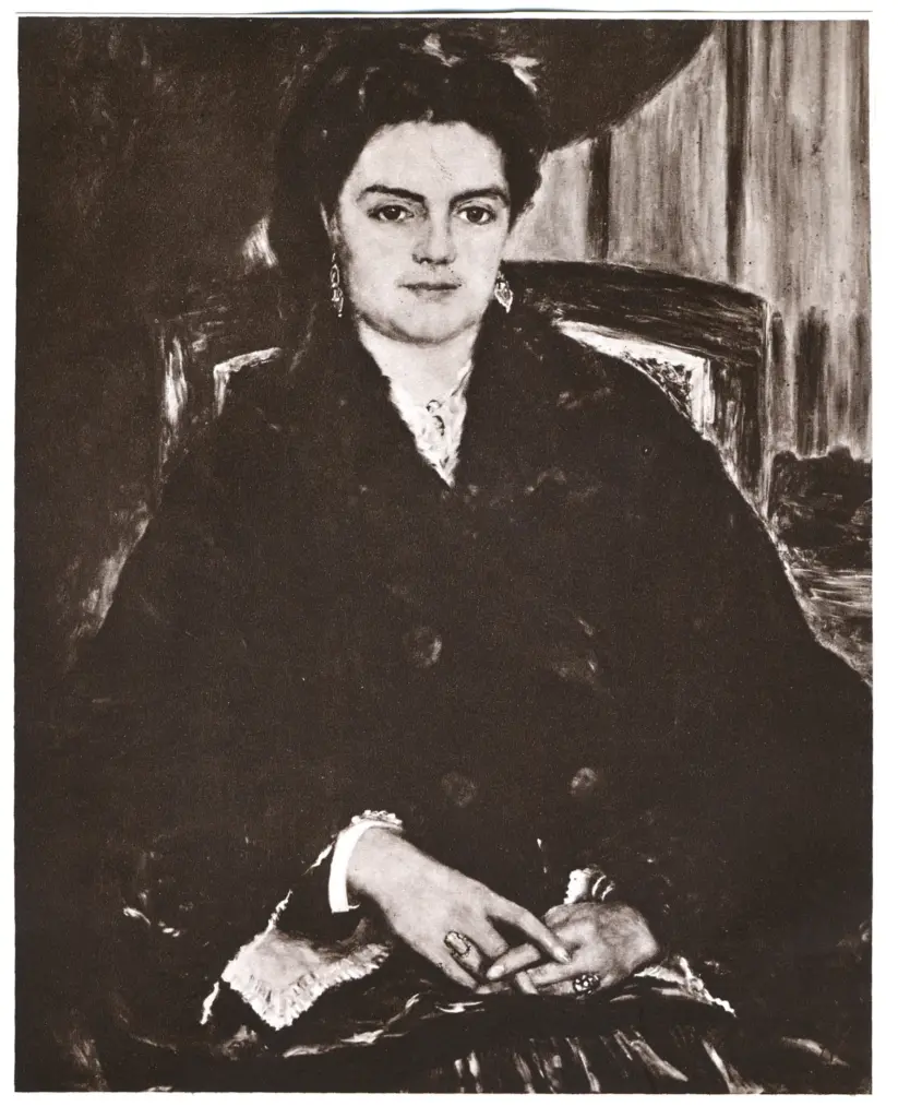 Anonimo , Renoir, Pierre Auguste - sec. XIX - M.me Darras , fronte