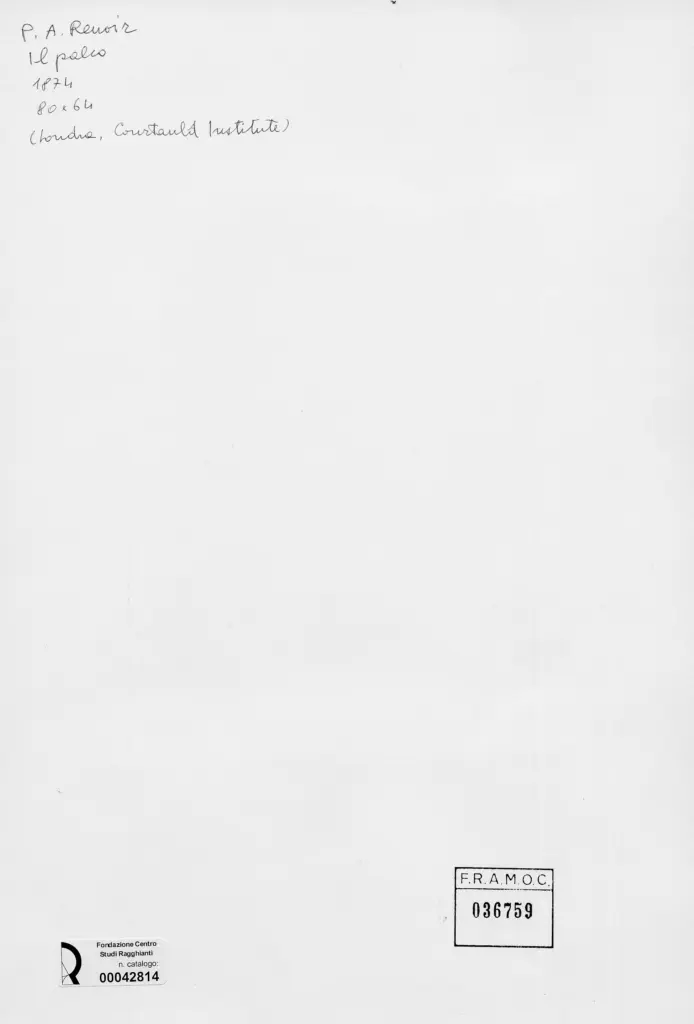 Anonimo , Renoir, Pierre Auguste - sec. XIX , retro