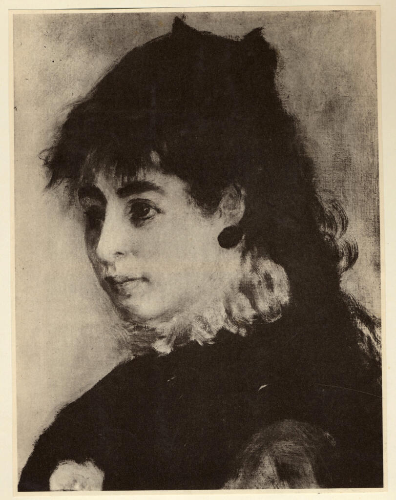 Anonimo , Renoir, Pierre Auguste - sec. XIX - Henriette Henriot , fronte