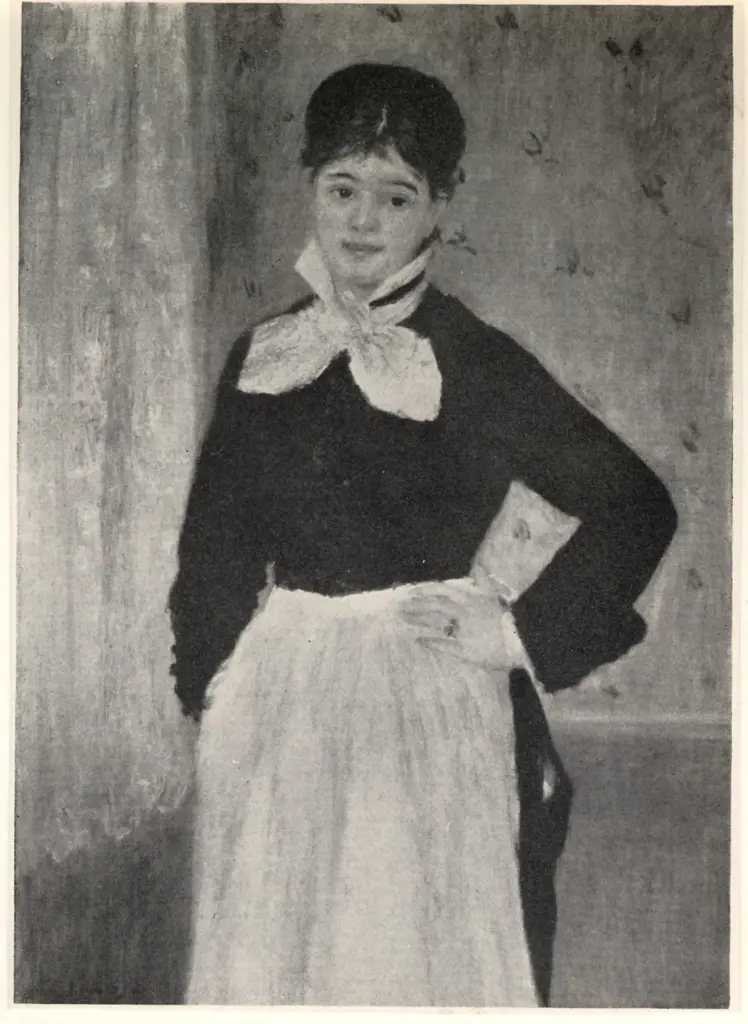 Anonimo , Renoir, Pierre Auguste - sec. XIX - La servante chez Duval , fronte