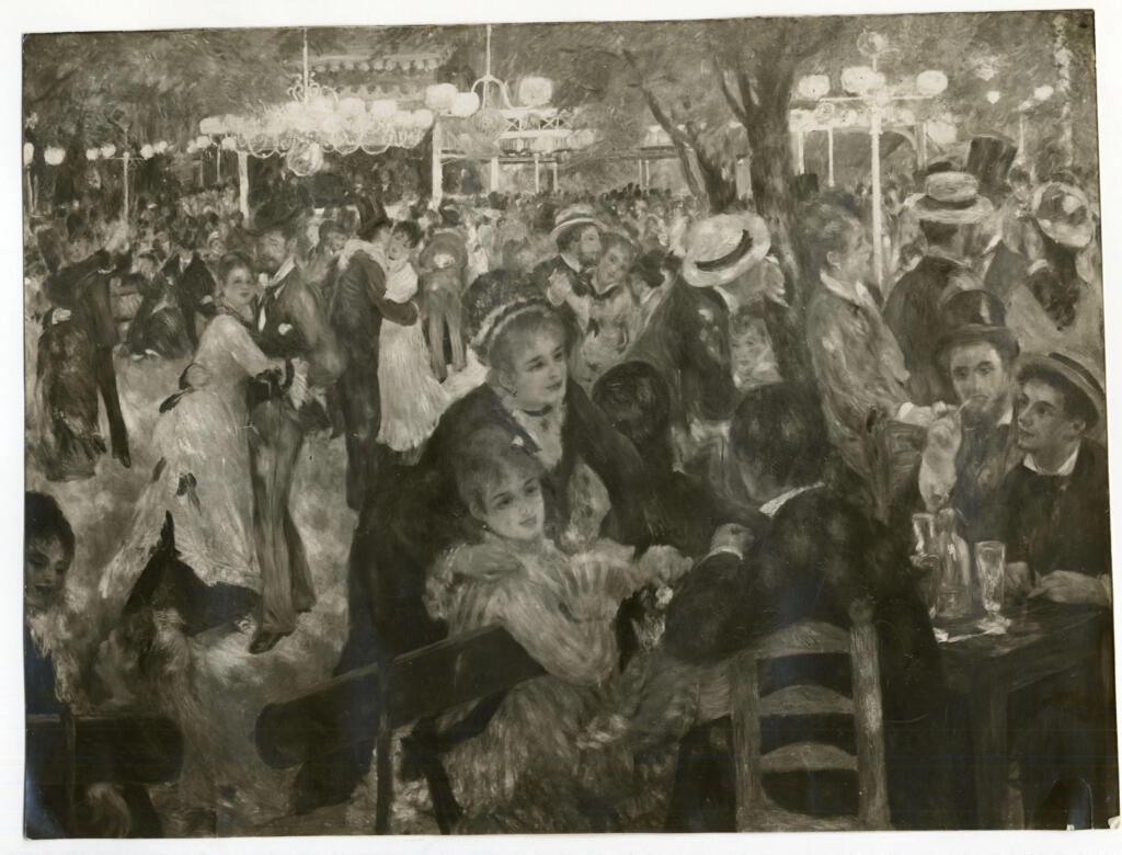 Anonimo , Renoir, Pierre Auguste - sec. XIX - Al Moulin de la Galette , fronte