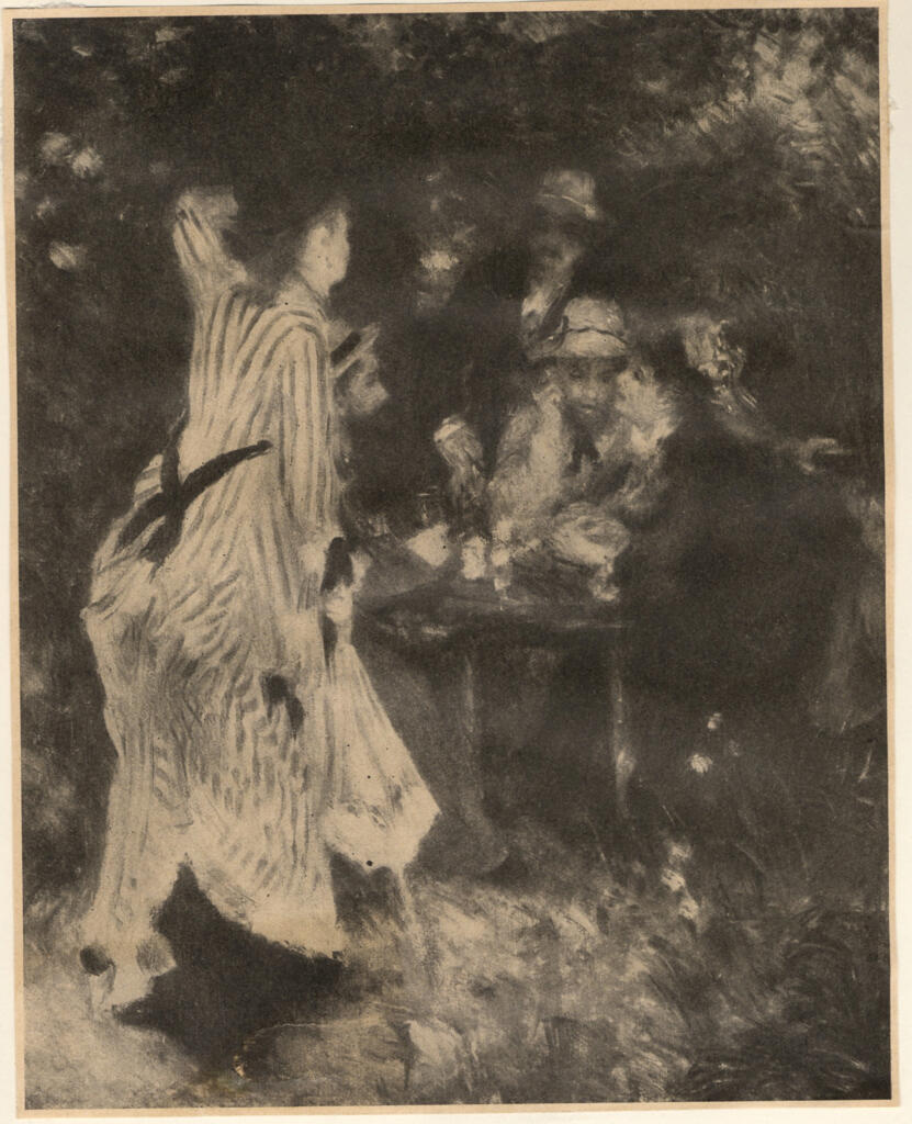Anonimo , Renoir, Pierre Auguste - sec. XIX - La pergola , fronte