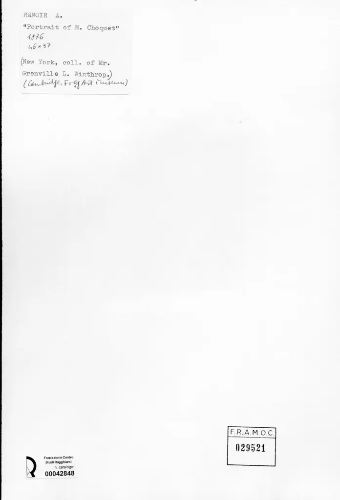 Anonimo , Renoir, Pierre Auguste - sec. XIX , retro