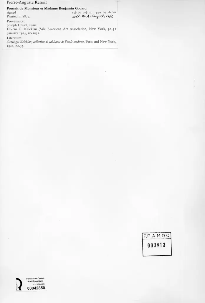 Anonimo, Anonimo , retro