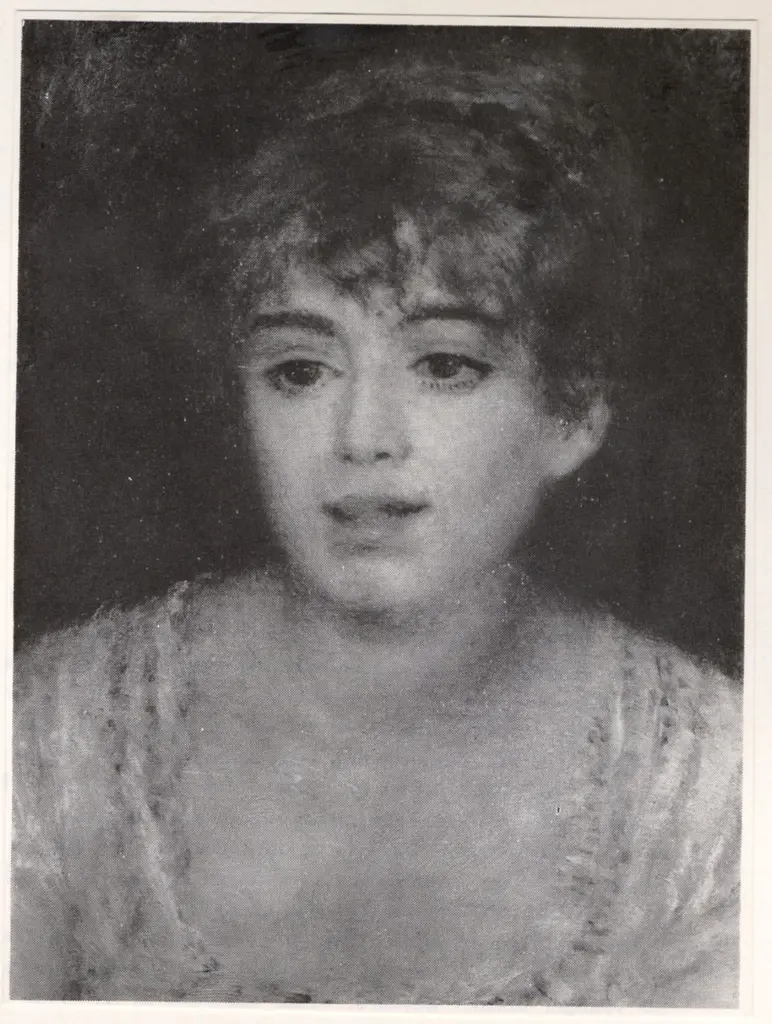 Anonimo , Renoir, Pierre Auguste - sec. XIX - Jeanne Samary , fronte