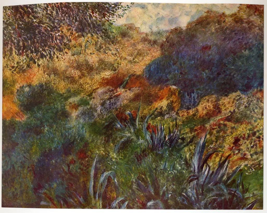 Anonimo , Renoir, Pierre Auguste - sec. XIX - Paesaggio Algerino , fronte