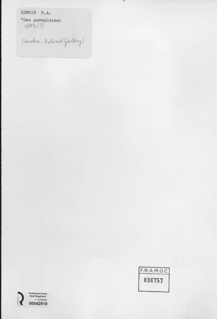 Anonimo , Renoir, Pierre Auguste - sec. XIX , retro