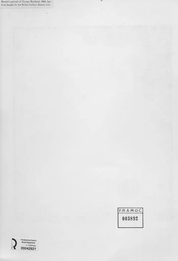 Anonimo , Renoir, Pierre Auguste - sec. XIX , retro