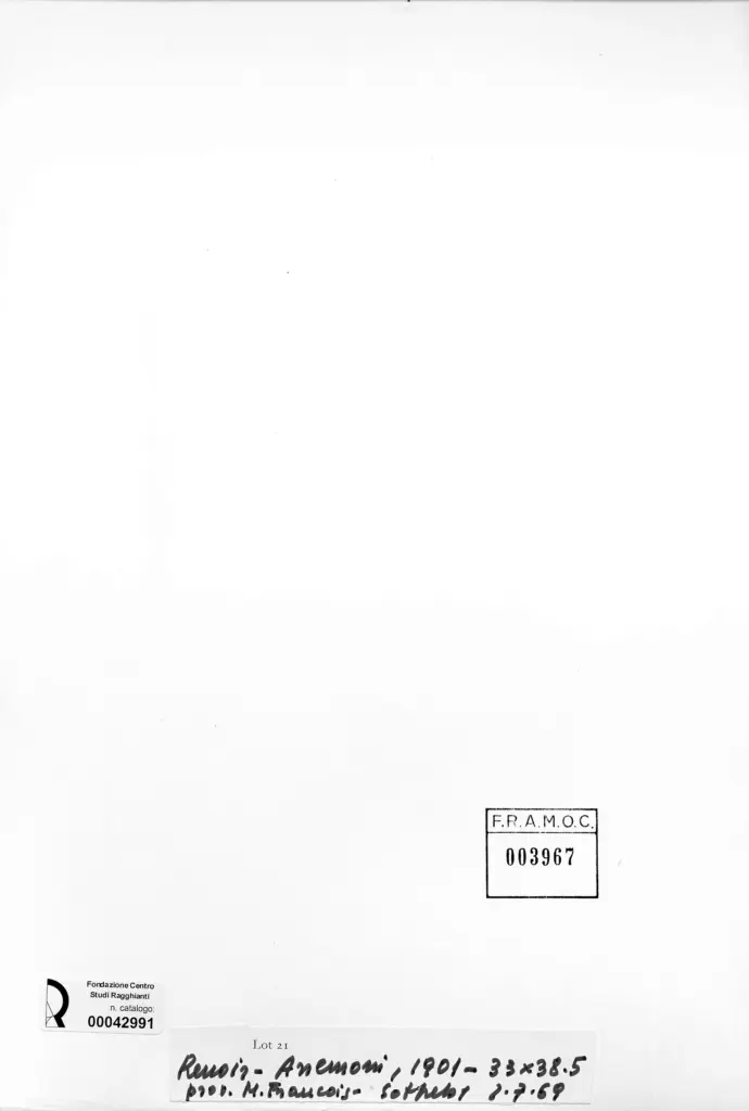 Anonimo, Anonimo , Renoir, Pierre Auguste - sec. XX; sec. XX - , retro