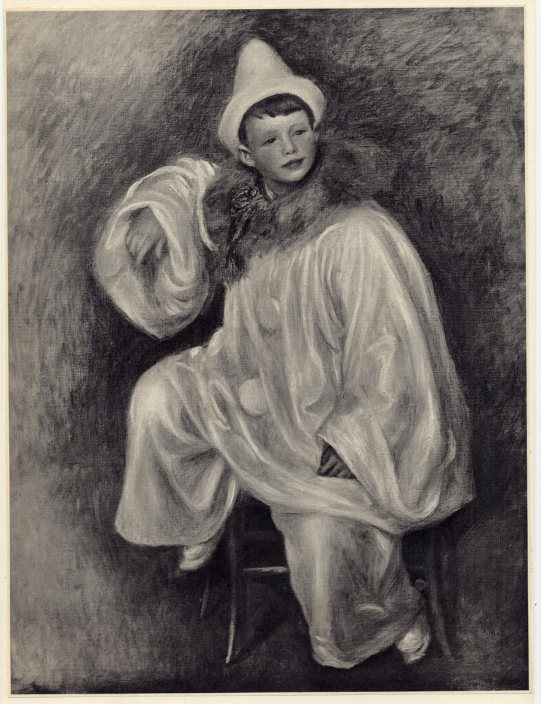 Durand-Ruel , Renoir, Pierre Auguste - sec. XX - Jean Renoir in Pierrot , fronte