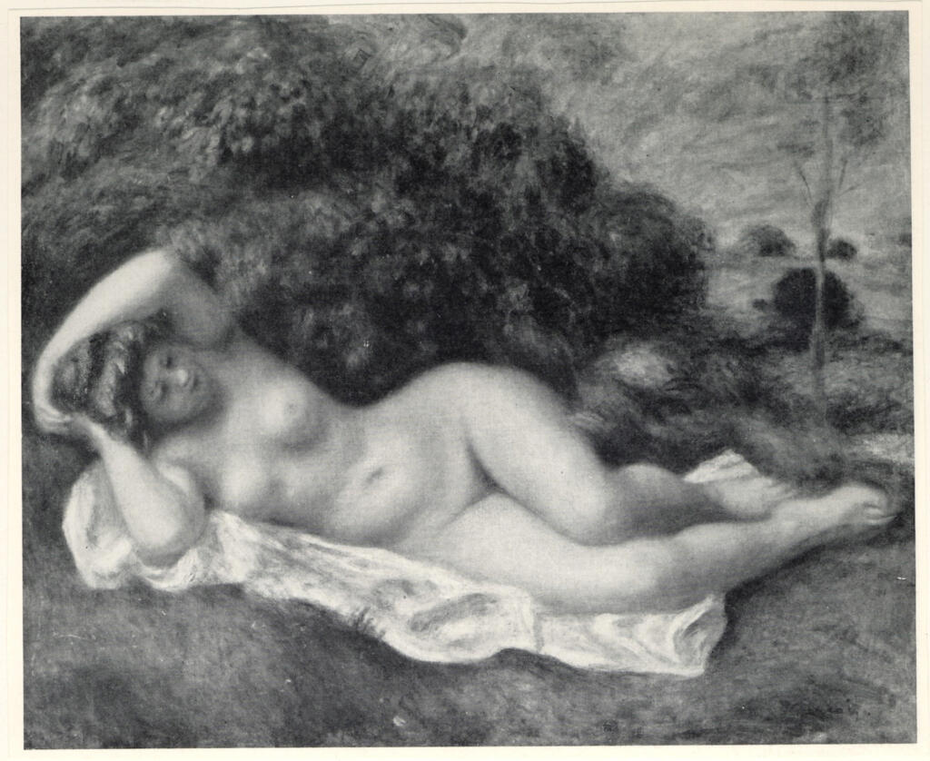 Anonimo , Renoir, Pierre Auguste - sec. XX - La Boulangère , fronte