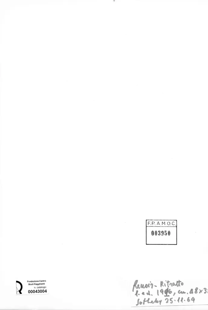 Anonimo, Anonimo , retro