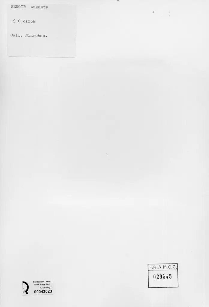 Anonimo , Renoir, Pierre Auguste - sec. XX - Bagnante , retro