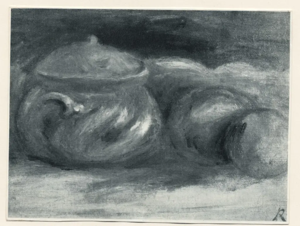 Anonimo , Renoir, Pierre Auguste - sec. XIX - Zucchero e frutta , fronte