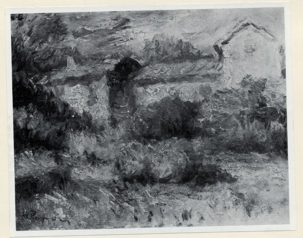 Anonimo , Renoir, Pierre Auguste - sec. XIX - La fattoria , fronte