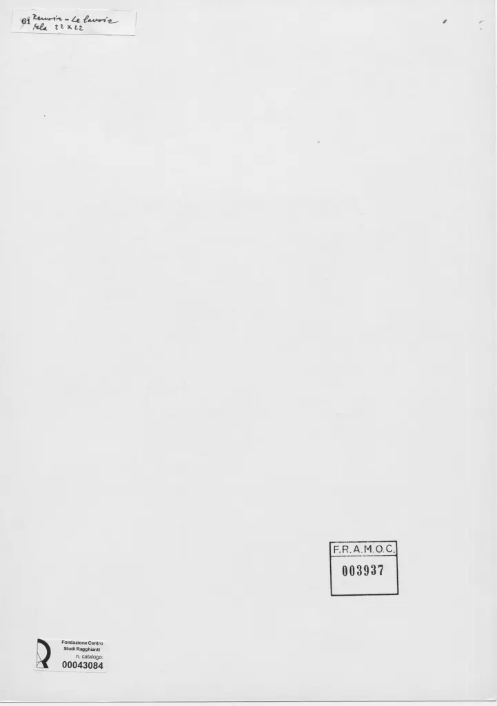 Anonimo , Renoir, Pierre Auguste - sec. XIX - Paesaggio , retro