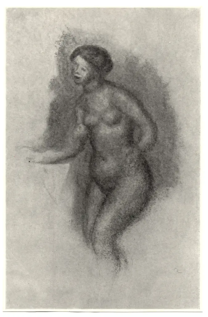 Anonimo , Renoir, Pierre Auguste - sec. XIX - Studio di donna , fronte