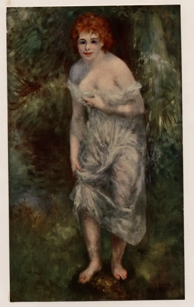 Anonimo , Renoir, Pierre Auguste - sec. XIX - La fonte (M.me Henriot) , fronte