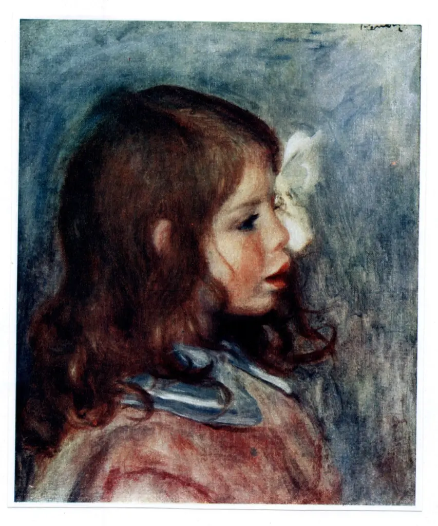 Anonimo , Renoir, Pierre Auguste - sec. XIX - Bambina , fronte