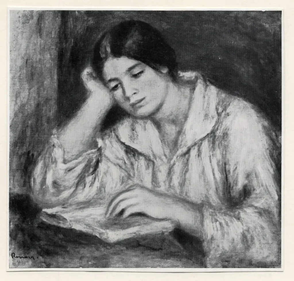 Anonimo , Renoir, Pierre Auguste - sec. XIX - La liseuse rose , fronte