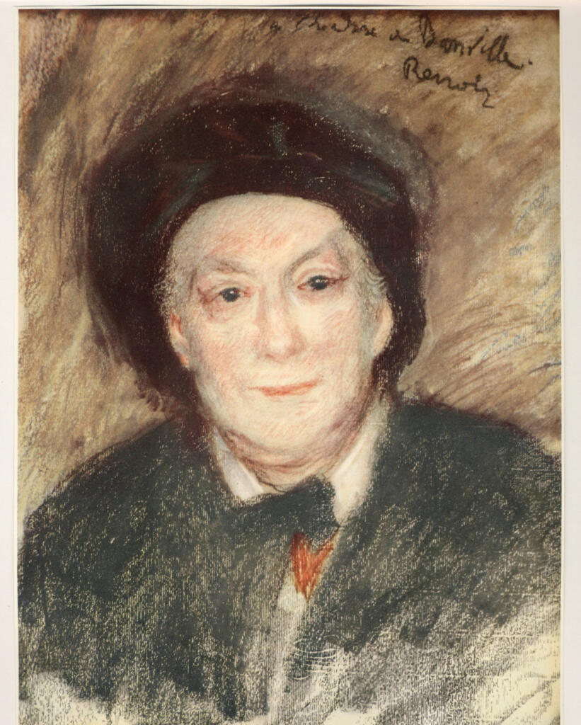 Anonimo , Renoir, Pierre Auguste - sec. XIX - Théodore de Banville , fronte
