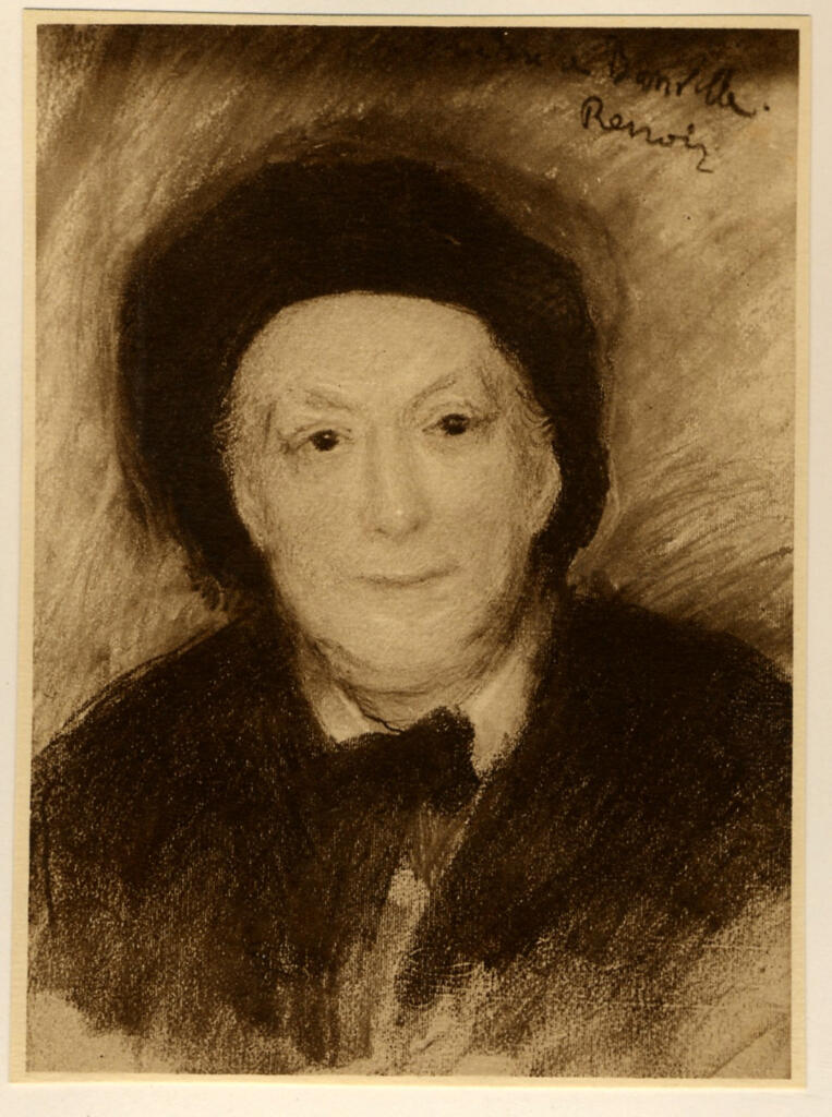 Anonimo , Renoir, Pierre Auguste - sec. XIX - Ritratto di Théodore de Banville , fronte