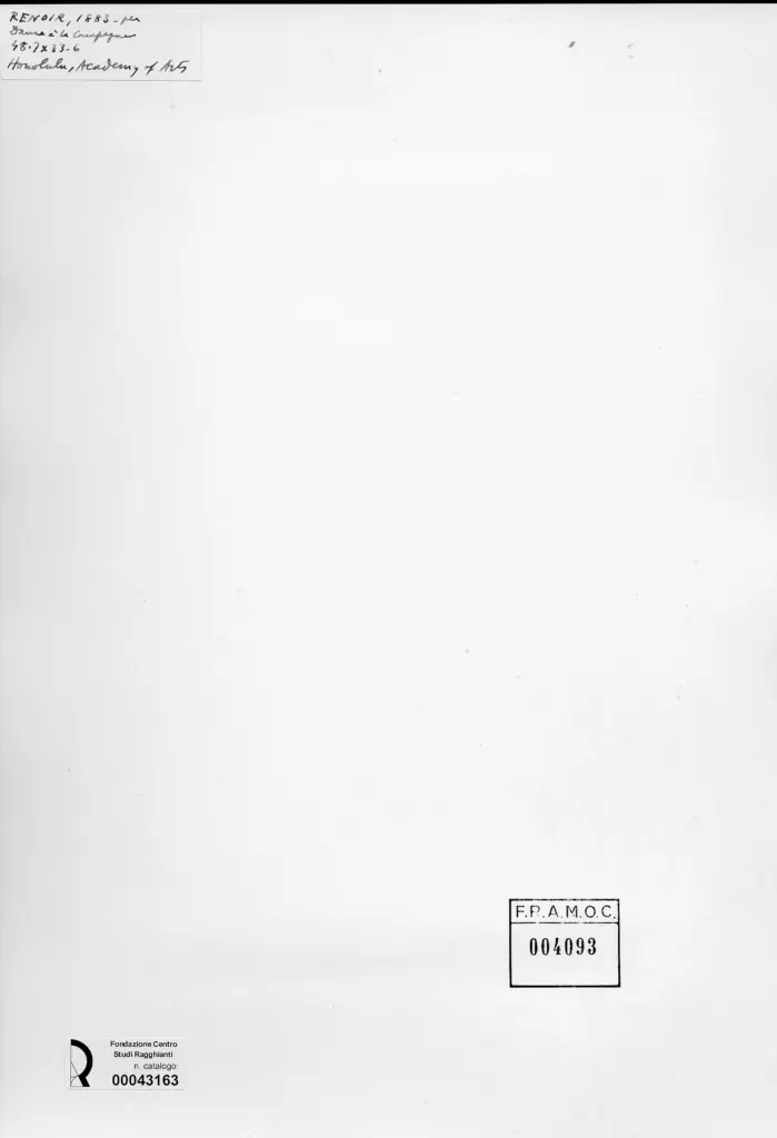 Anonimo , Renoir, Pierre Auguste , retro