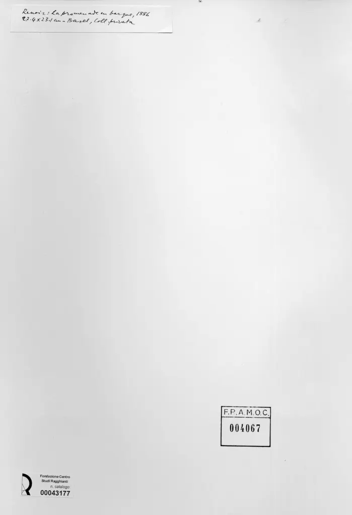 Anonimo , Renoir, Pierre Auguste - sec. XIX , retro