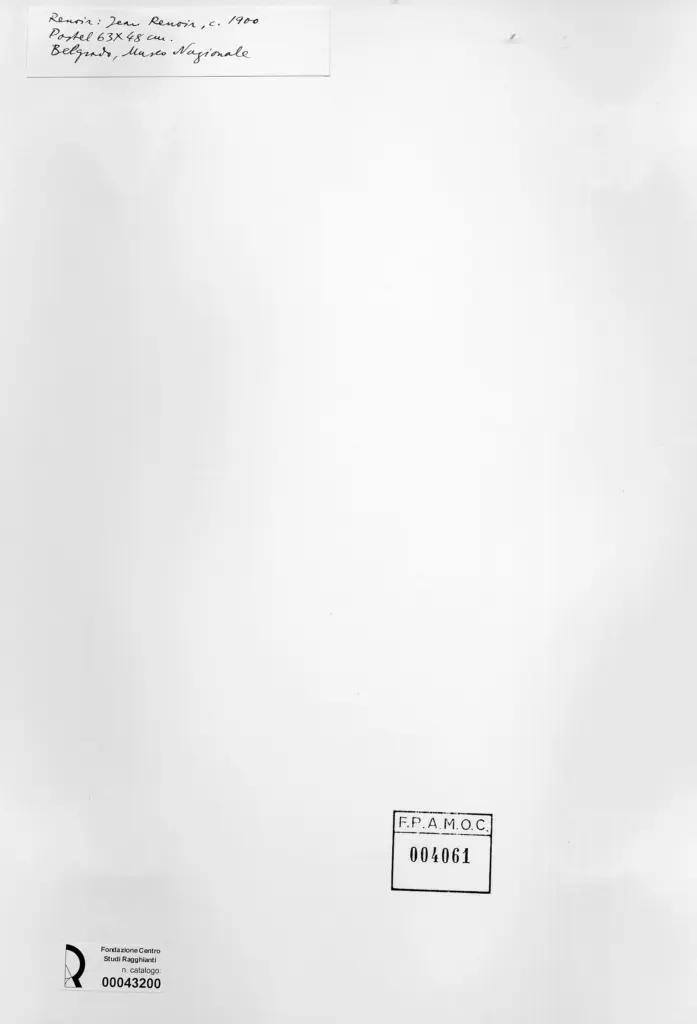 Anonimo , Renoir, Pierre Auguste - sec. XX , retro