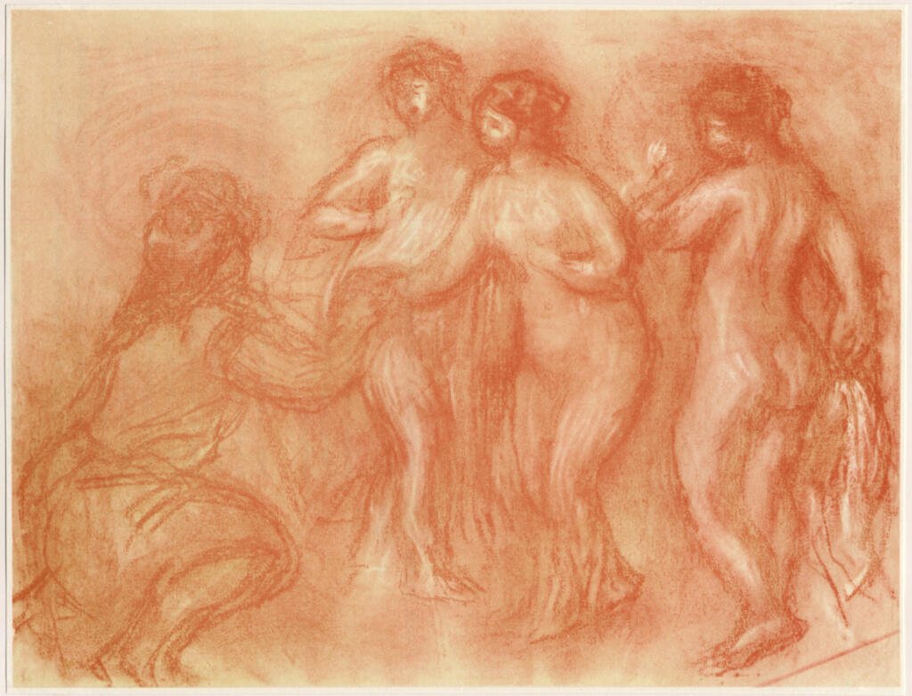 Anonimo , Renoir, Pierre Auguste - sec. XX - Il giudizio di Paride , fronte