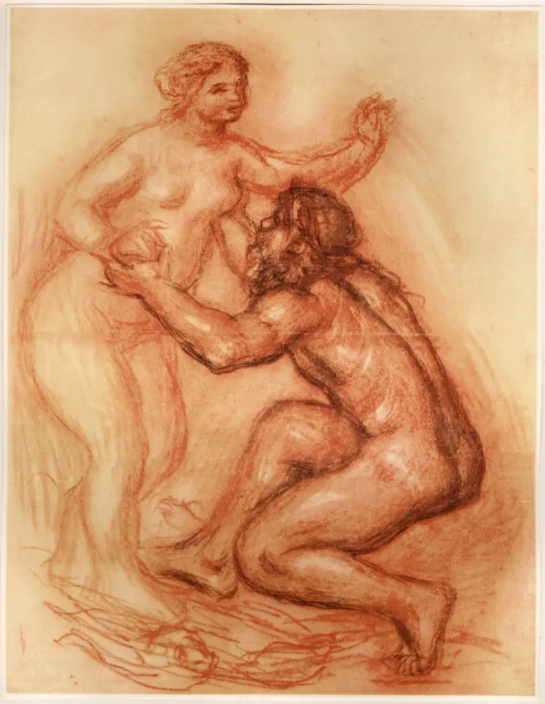 Anonimo , Renoir, Pierre Auguste - sec. XX , fronte