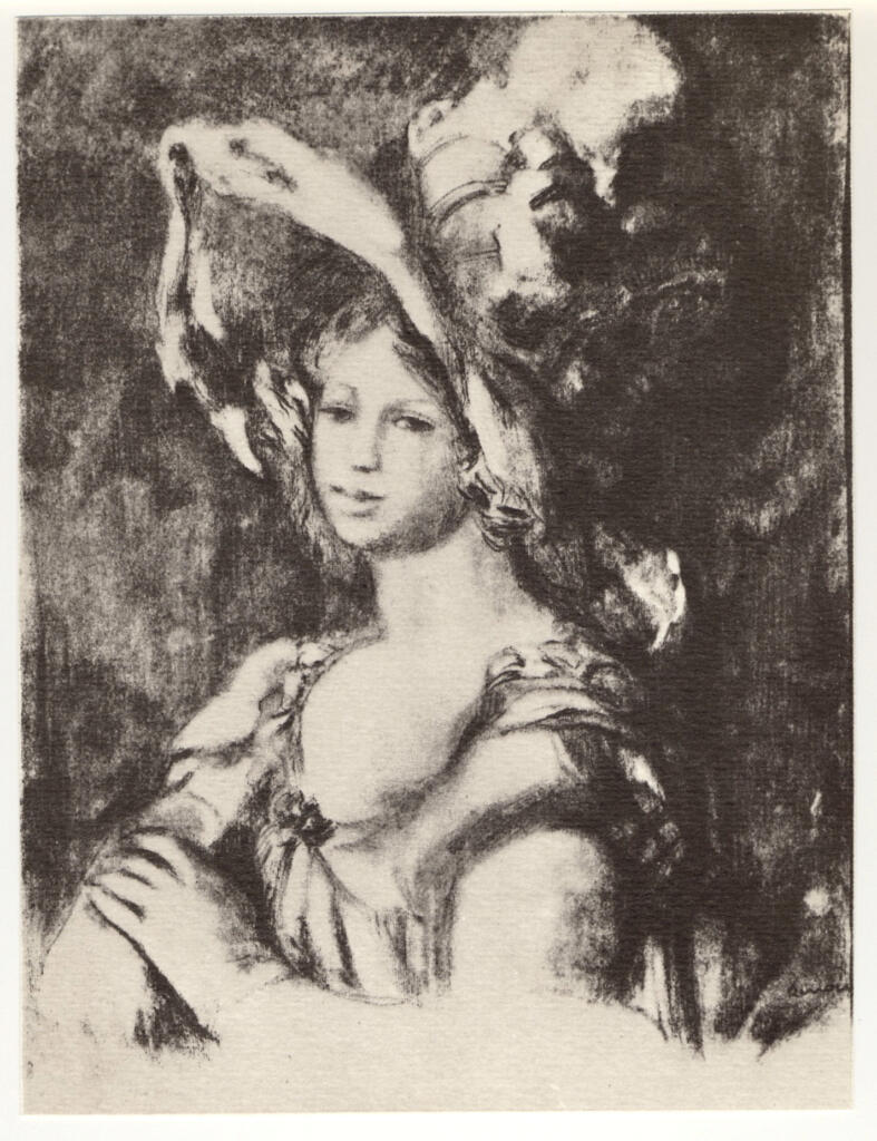 Renoir, Pierre Auguste , - Ritratto femminile