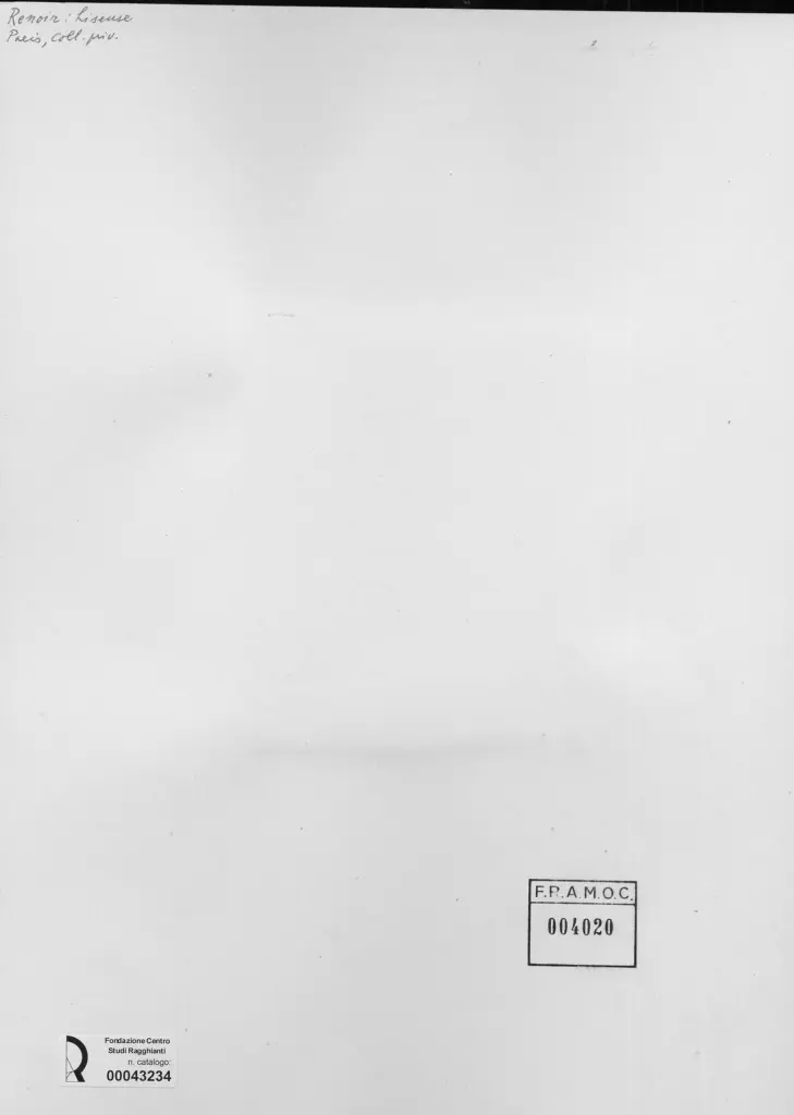 Anonimo , Renoir, Pierre Auguste - sec. XIX - Lisenne , retro