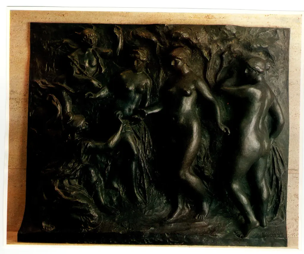 Anonimo , Guino, Richard; Renoir, Pierre Auguste - sec. XX - Il giudizio di Paride , fronte