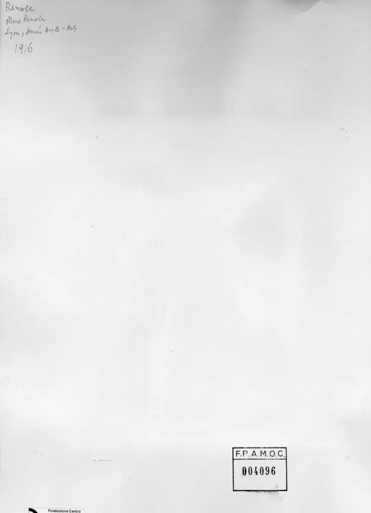 Anonimo , Renoir, Pierre Auguste - sec. XX , retro