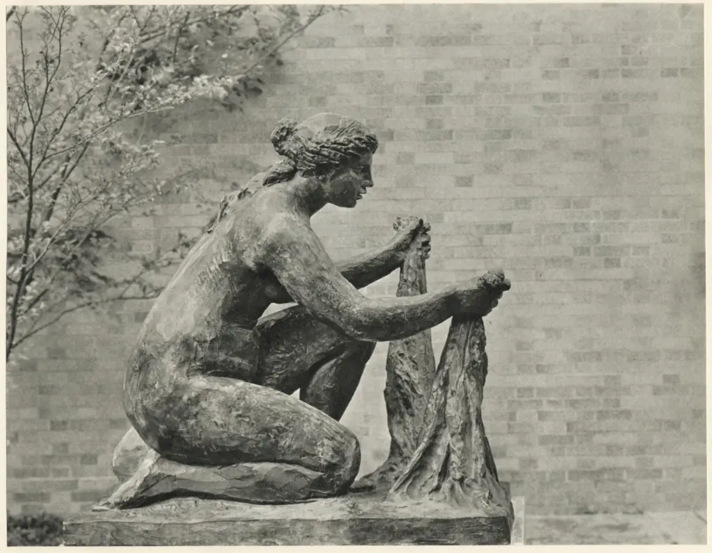 Sunami, Soichi , Renoir, Pierre Auguste - sec. XX - La lavandaia , fronte