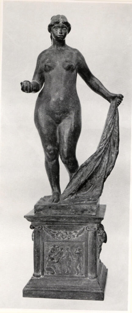 Anonimo , Guino, Richard; Renoir, Pierre Auguste - sec. XX - Piccola Venere in piedi , fronte