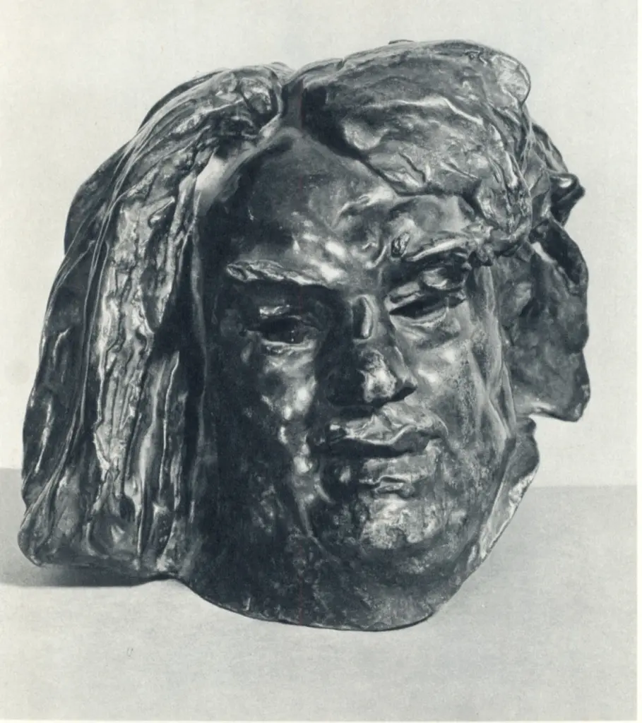 Anonimo , Rodin, Auguste - sec. XIX - Head of Balzac , fronte