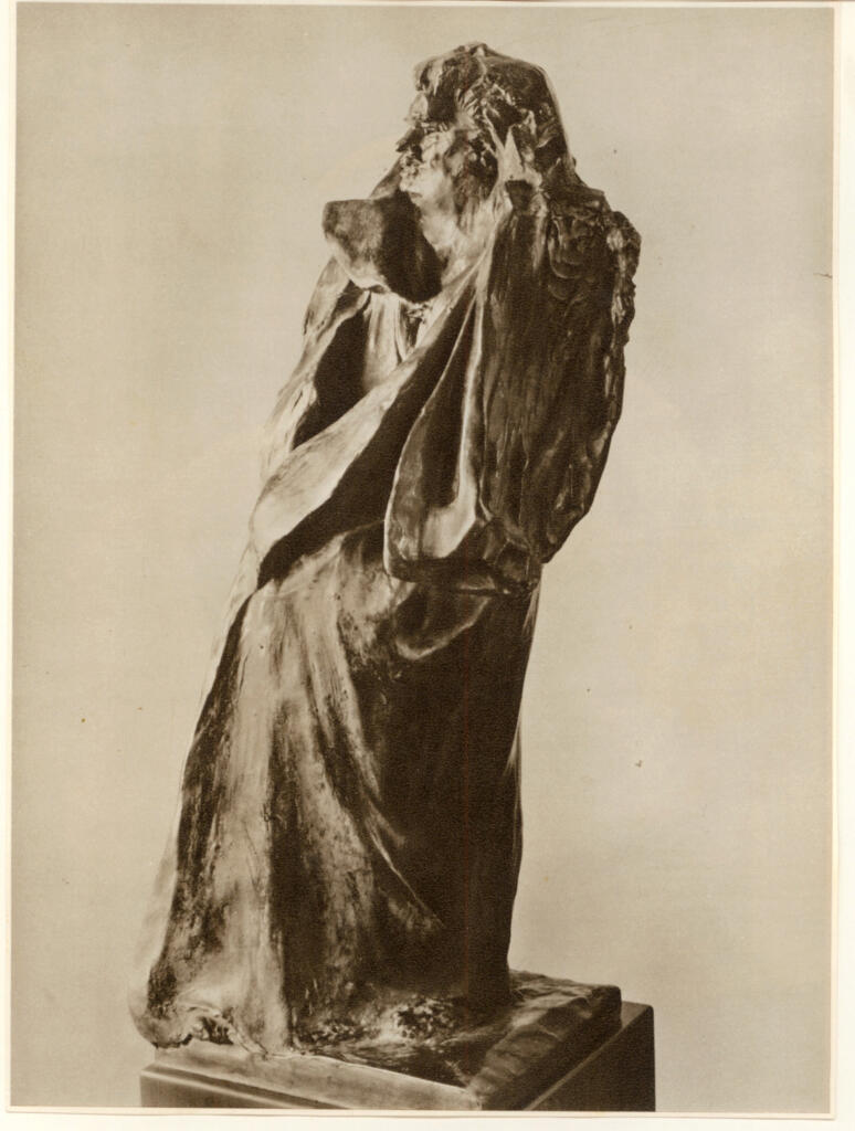 Anonimo , Rodin, Auguste - sec. XIX - Balzac debut , fronte