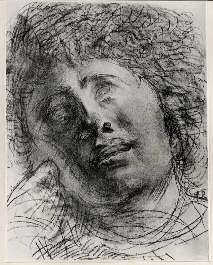 Anonimo , Rodin, Auguste - sec. XIX - Studio per il "Busto della signora Sévérine" , fronte