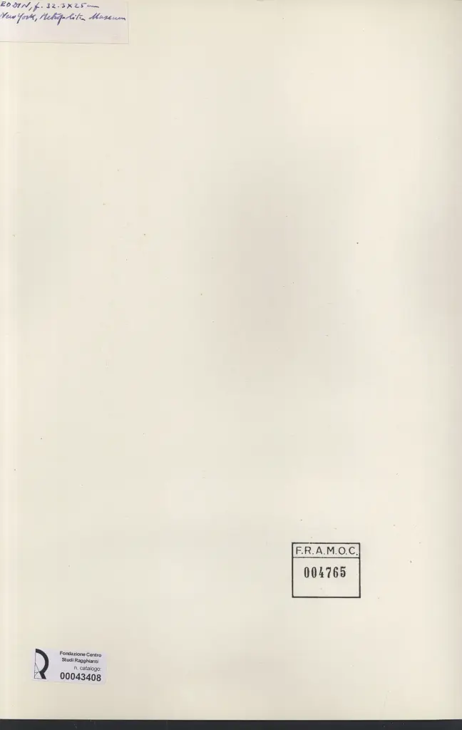 Anonimo , Rodin, Auguste - sec. XIX - Figure , retro