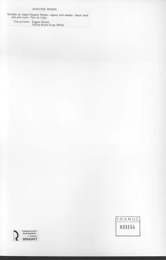 Anonimo , Rodin, Auguste , retro