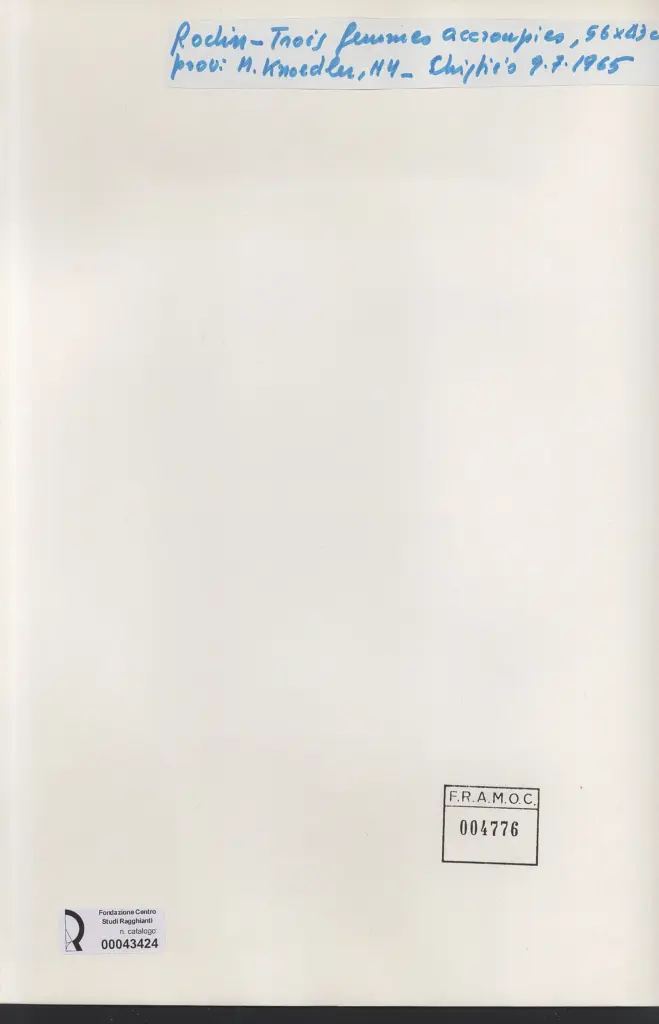 Anonimo , Rodin, Auguste - sec. XIX , retro